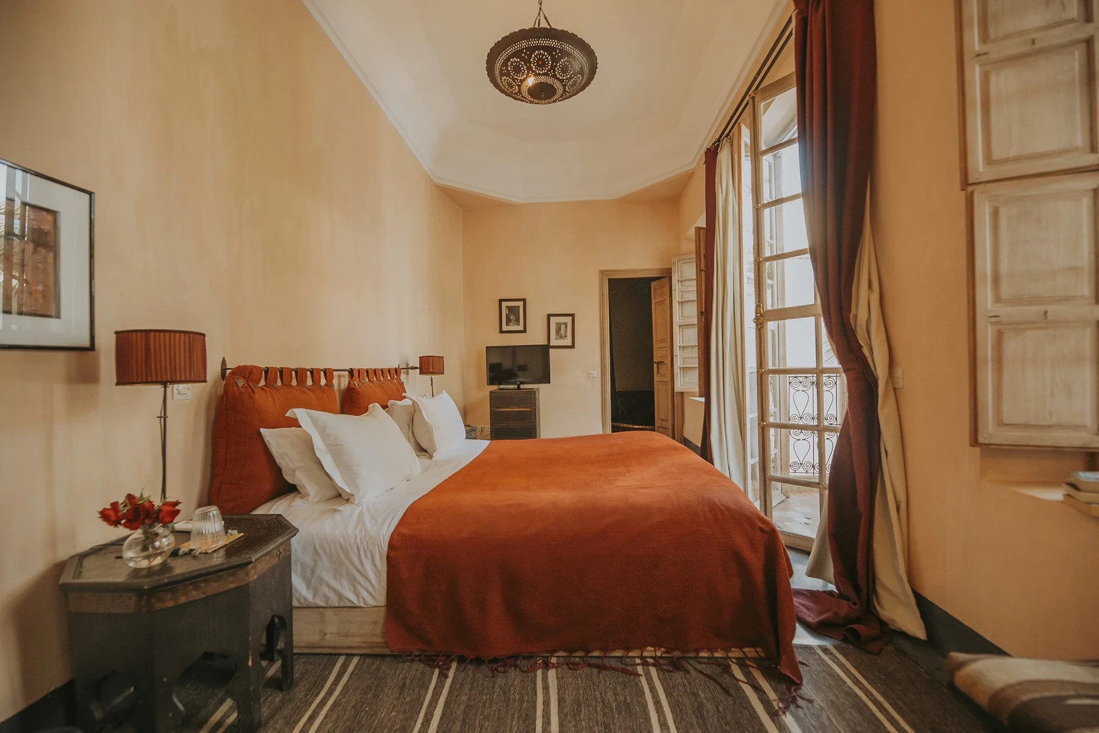 The Africaine Superior Room at Dar Zelda, with its African-inspired décor — view 3