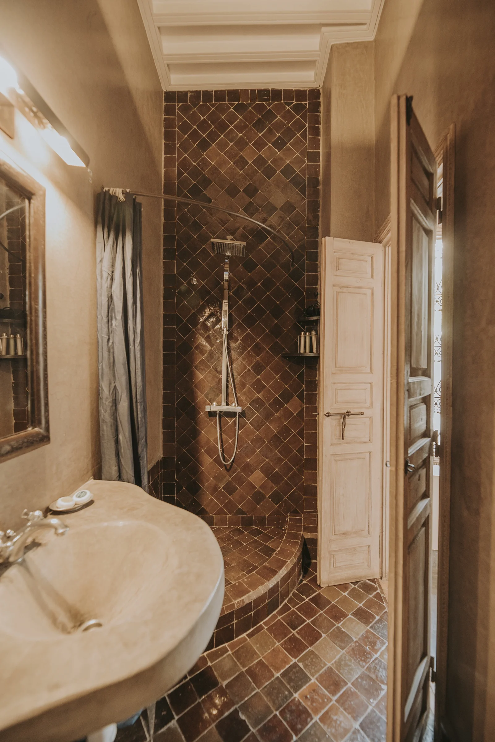 The Africaine Superior Room at Dar Zelda, with its African-inspired décor — view 5