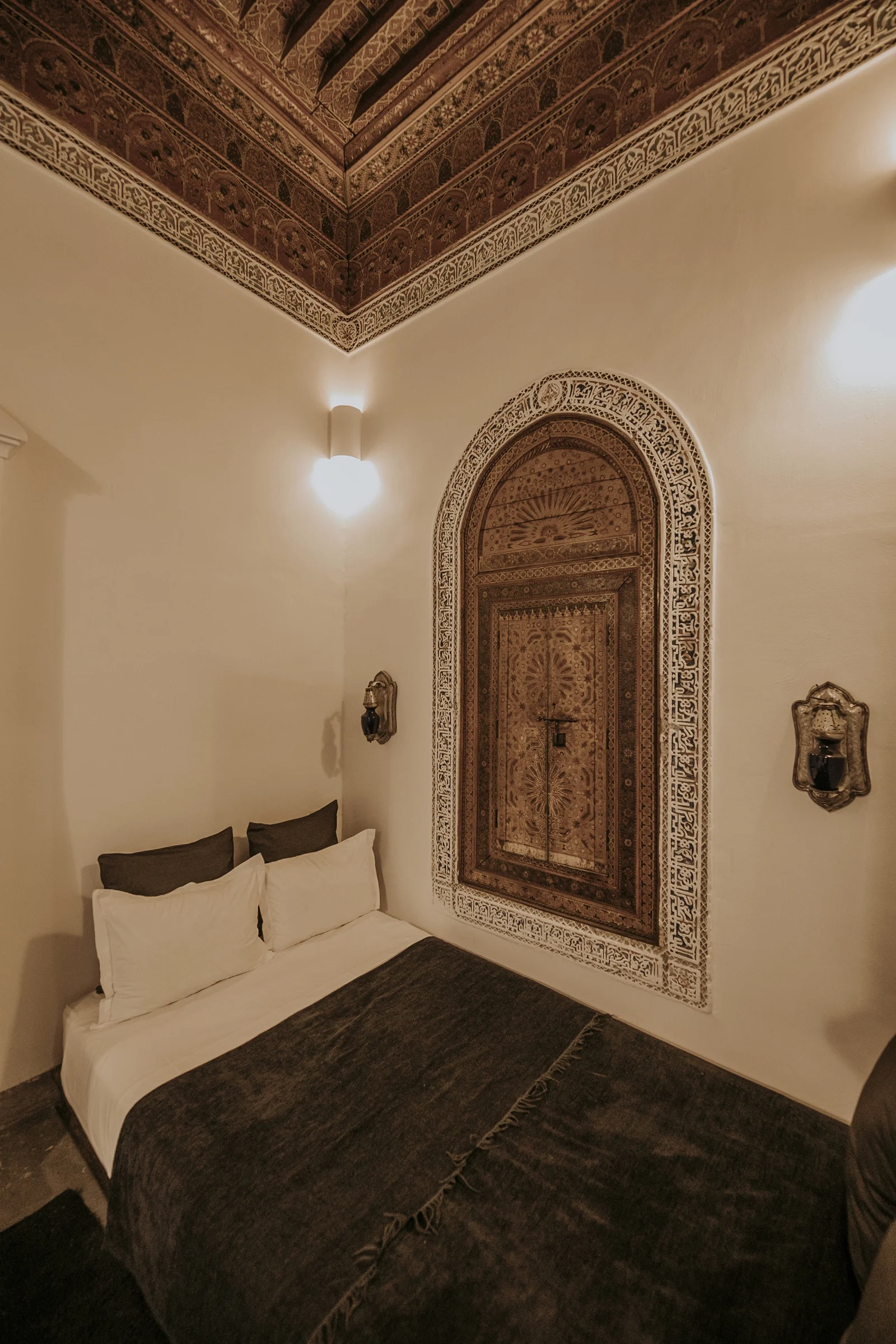 The Douiria King Suite at Dar Zelda — one of its two bedrooms